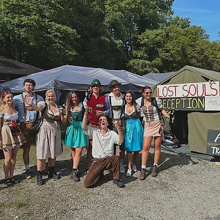 Beer Base-camp Oktoberfest Campsite Munich